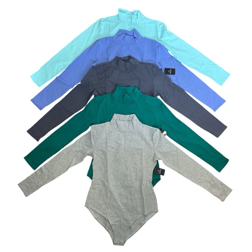 Long Sleeve Turtle Neck Bodysuit
